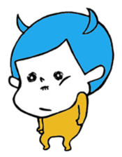 Bunches girl sticker sticker #2558895