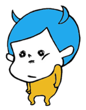 Bunches girl sticker sticker #2558895