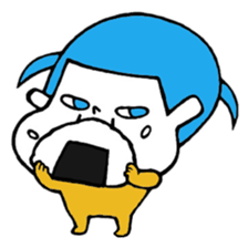 Bunches girl sticker sticker #2558896