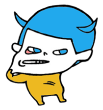 Bunches girl sticker sticker #2558897