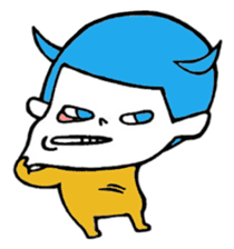 Bunches girl sticker sticker #2558897