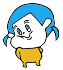 Bunches girl sticker sticker #2558898