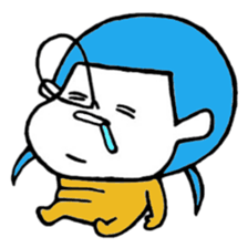 Bunches girl sticker sticker #2558899