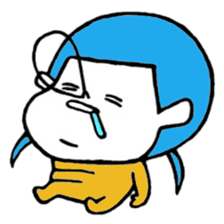 Bunches girl sticker sticker #2558899