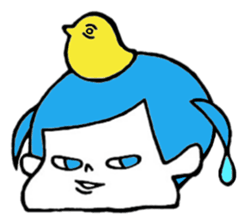 Bunches girl sticker sticker #2558900