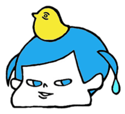 Bunches girl sticker sticker #2558900