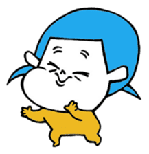 Bunches girl sticker sticker #2558901