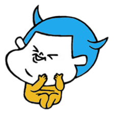 Bunches girl sticker sticker #2558902