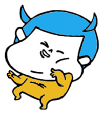 Bunches girl sticker sticker #2558903