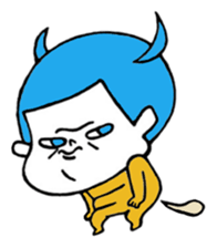 Bunches girl sticker sticker #2558905