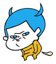 Bunches girl sticker sticker #2558905