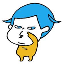 Bunches girl sticker sticker #2558906