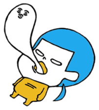 Bunches girl sticker sticker #2558907