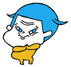 Bunches girl sticker sticker #2558908