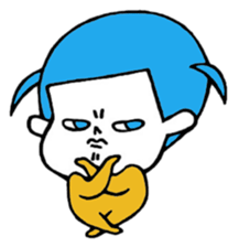 Bunches girl sticker sticker #2558912