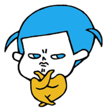 Bunches girl sticker sticker #2558912