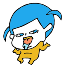 Bunches girl sticker sticker #2558915