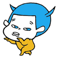 Bunches girl sticker sticker #2558918