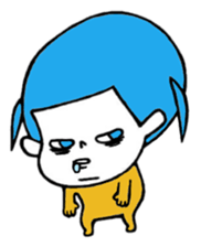 Bunches girl sticker sticker #2558919