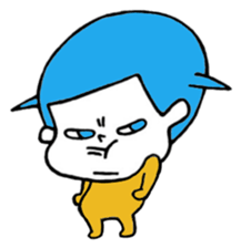 Bunches girl sticker sticker #2558922