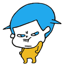 Bunches girl sticker sticker #2558922