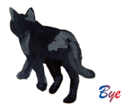 Cats, nothing special, in English sticker #2560403