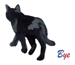 Cats, nothing special, in English sticker #2560403