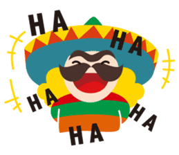 VAMOS! Cheerful Mexican! sticker #2560501