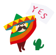 VAMOS! Cheerful Mexican! sticker #2560506