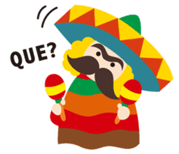 VAMOS! Cheerful Mexican! sticker #2560517