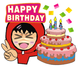 RED PACO BROTHERS 3 ( RED PACO & VIVI ) sticker #2560770