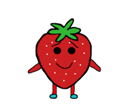strawberin sticker #2561651