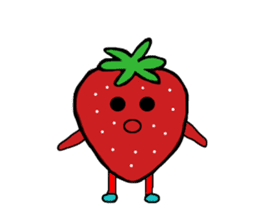 strawberin sticker #2561652