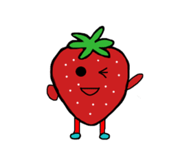 strawberin sticker #2561653