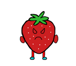 strawberin sticker #2561654