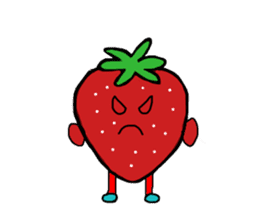 strawberin sticker #2561654