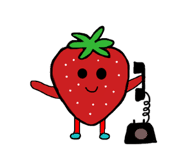 strawberin sticker #2561657