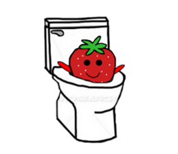 strawberin sticker #2561666