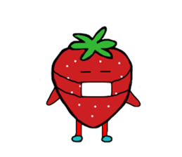 strawberin sticker #2561669