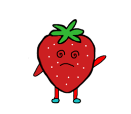 strawberin sticker #2561670