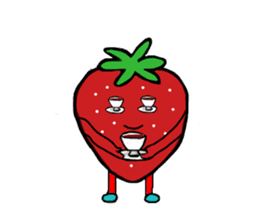 strawberin sticker #2561673
