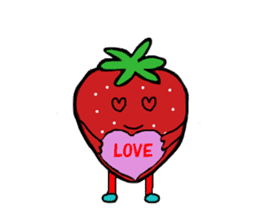 strawberin sticker #2561675