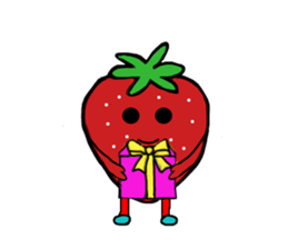 strawberin sticker #2561676