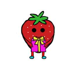 strawberin sticker #2561676