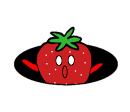 strawberin sticker #2561679