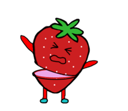 strawberin sticker #2561684