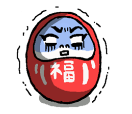 Japanese DARUMA sticker #2561848