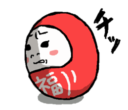 Japanese DARUMA sticker #2561849
