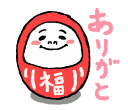 Japanese DARUMA sticker #2561850