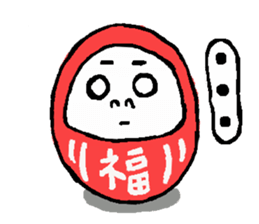 Japanese DARUMA sticker #2561852